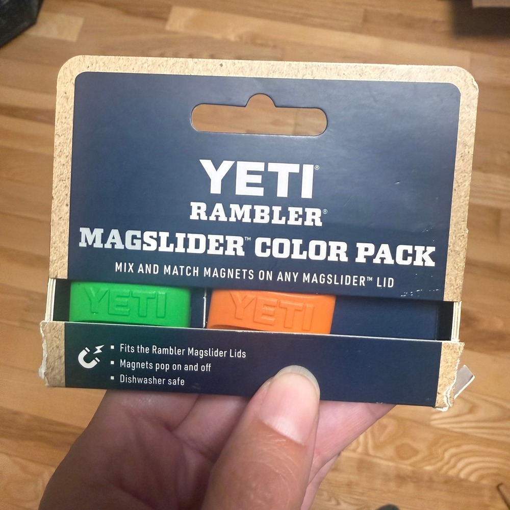 YETI Rambler MagSlider Color Open Pack (2 pcs) - High Desert Orange Canopy Green